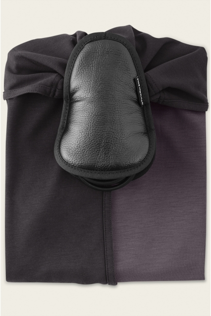 Слинг с кольцами JPMBB трикотажный, цвет "антрацит - коричневый"