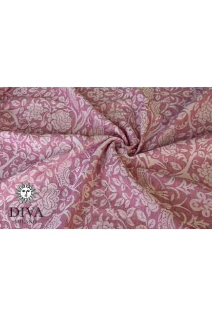 Слинг с кольцами Diva Milano, Rose Antico со льном