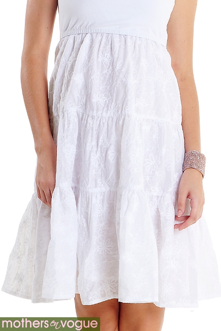 Платье Mothers en Vogue "Sweet Pea", цвет белый