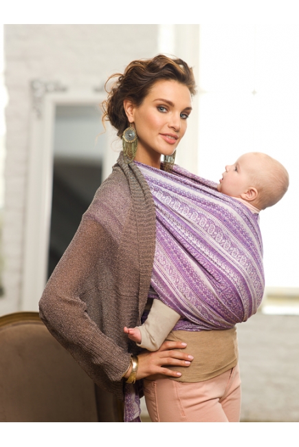 Слинг Diva Milano с шерстью, Merletti Viola
