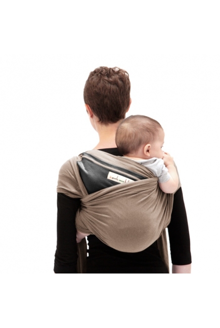 Слинг-шарф JPMBB трикотажный, цвет "хаки - антрацит"