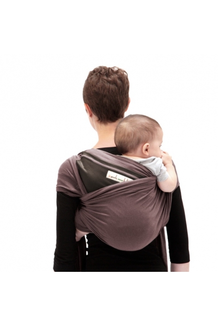 Слинг-шарф JPMBB трикотажный, цвет "коричневый-кофейный"