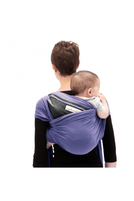 Слинг-шарф JPMBB трикотажный, цвет "ирис-антрацит"