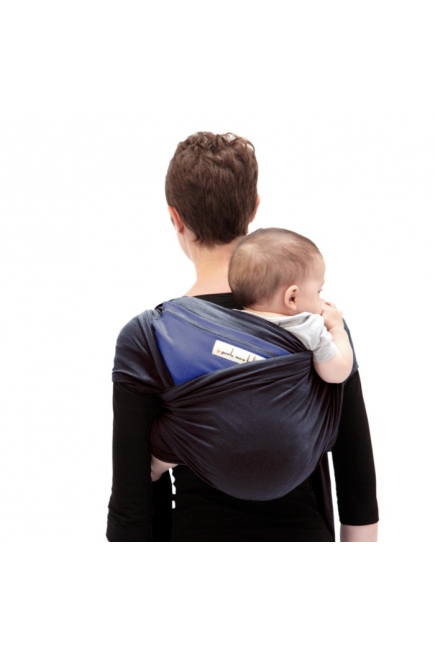 Слинг-шарф JPMBB трикотажный, цвет "черника-ирис"