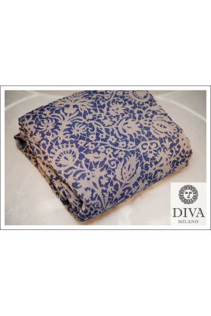 Слинг Diva Milano с шерстью, Veneziano Azzurro