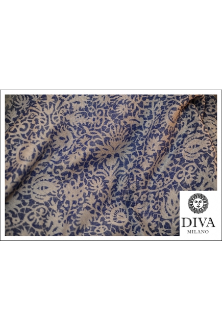 Слинг Diva Milano с шерстью, Veneziano Azzurro