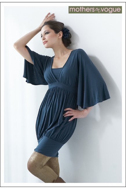 MEV Платье Coco Ono, серо-синий