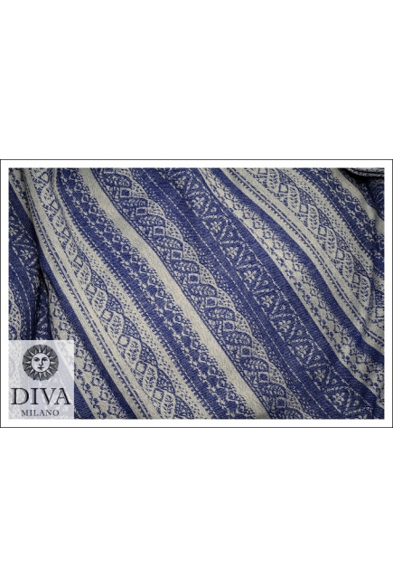 Слинг Diva Milano с шерстью, Merletti Azzurro