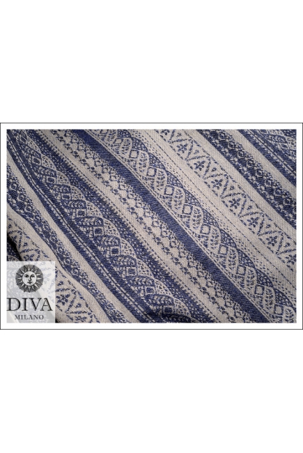 Слинг Diva Milano с шерстью, Merletti Diamante Blu