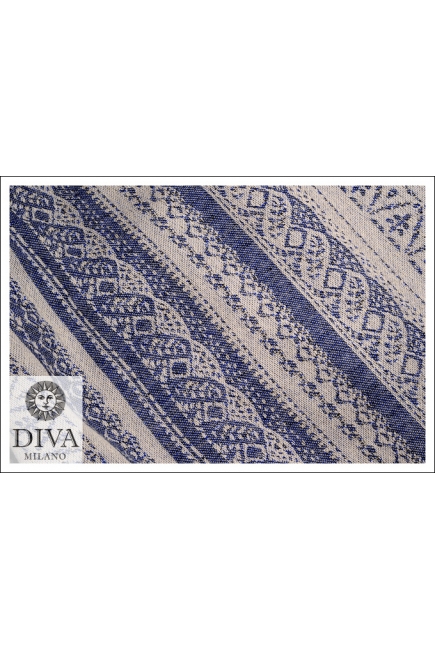 Слинг Diva Milano с шерстью, Merletti Diamante Blu