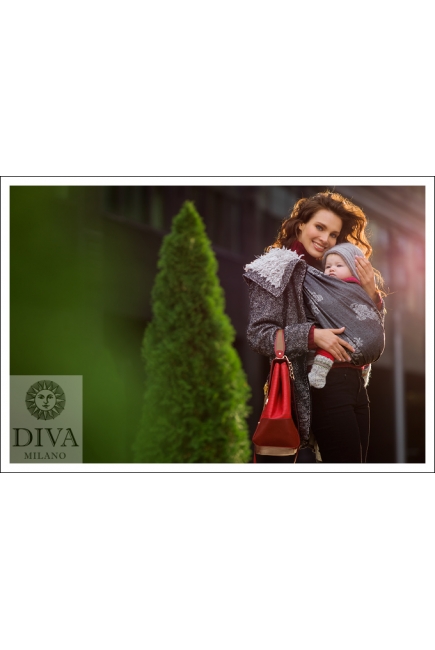 Слинг Diva Milano с шерстью, Reticella Diamante