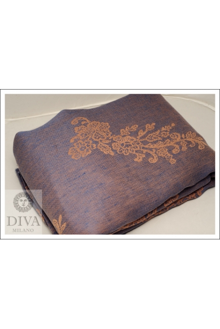 Слинг Diva Milano cо льном, Reticella Notte D'Oro