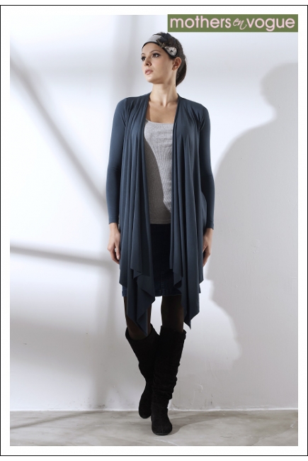 Кардиган для кормления "Sangha Waterfall", цвет черный