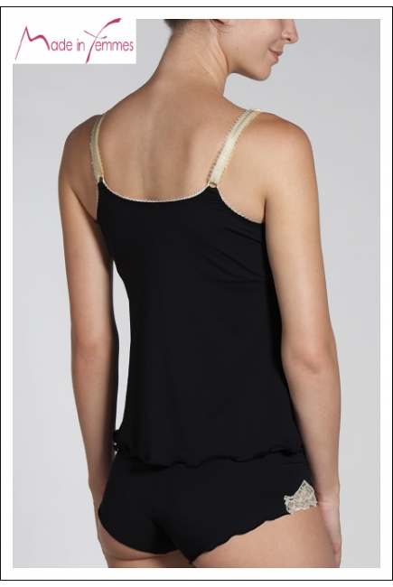 Топ для кормящих Made in Femmes Gourmandise Noir