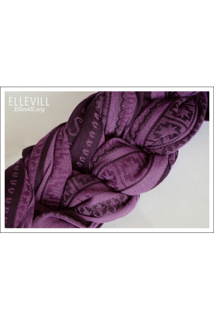 Слинг-шарф Ellevill Zara Tricolor Purple (новый выпуск)