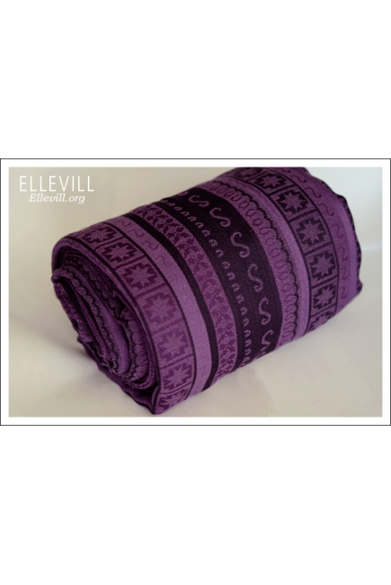 Слинг-шарф Ellevill Zara Tricolor Purple (новый выпуск)