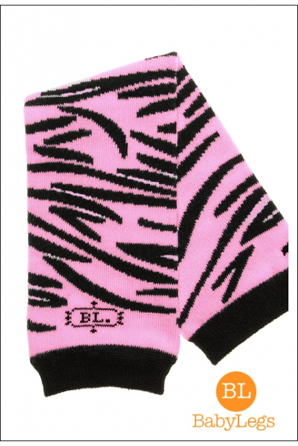 Гетры Babylegs "Zebra", розовые