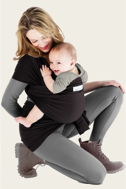 Слинг-шарф JPMBB трикотажный Basic, Presque Noir