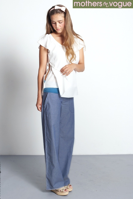 Брюки для беременных и родивших Mothers en Vogue Weekender Pants, синий