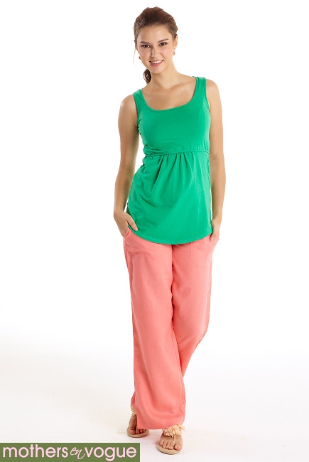 Брюки для беременных и родивших Mothers en Vogue Weekender Pants, розовый