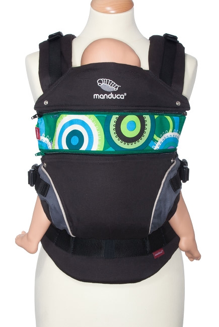 Вставка в удлинение спинки эрго-рюкзака Manduca, CircadelicGrass