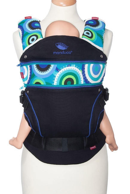 Вставка в удлинение спинки эрго-рюкзака Manduca, CircadelicSea