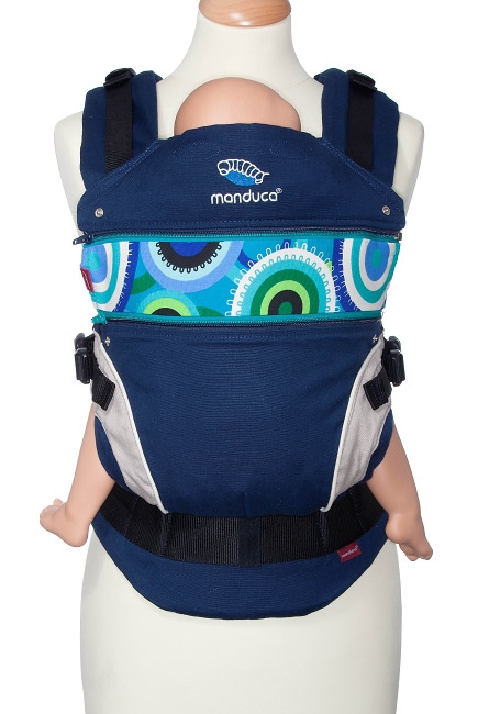 Вставка в удлинение спинки эрго-рюкзака Manduca, CircadelicSea