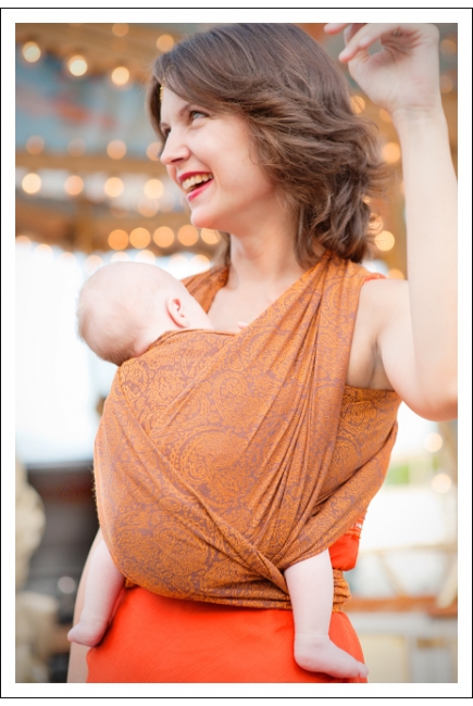 Слинг-шарф Ellevill Paisley Earth