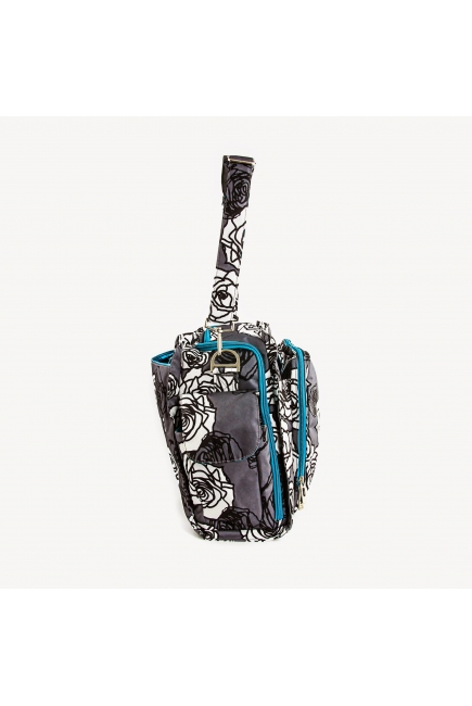 Дорожная сумка Ju-Ju-Be Be Prepared Charcoal Roses