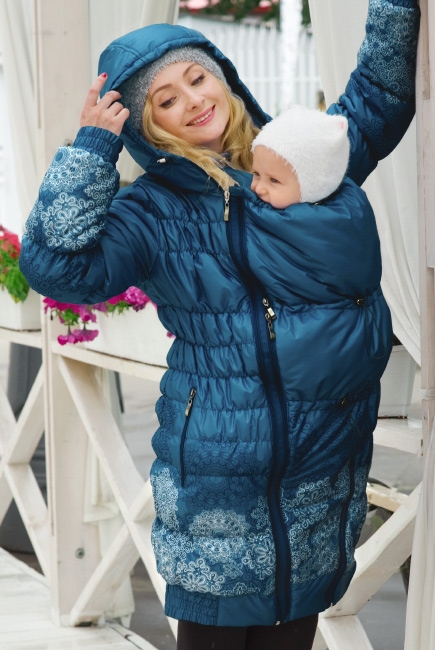 Слингокуртка Diva Outerwear Azzurro