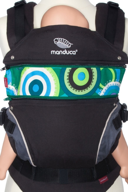 Вставка в удлинение спинки эрго-рюкзака Manduca, CircadelicGrass