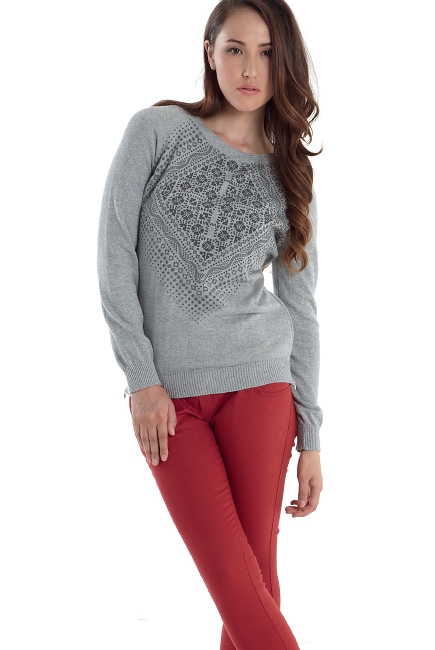 ДжемпеДжемпер для кормящих Printed Side-Zipр для кормящих Bissy Ribbed, бежевый