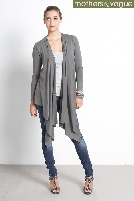 Кардиган для кормления "Sangha Waterfall", цвет серо-бежевый