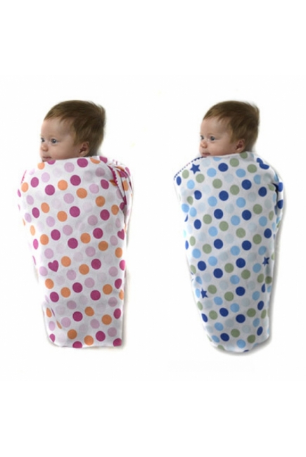 Пеленка детская тонкая SwaddleDesigns Маркизет Pink w/BR Mod C