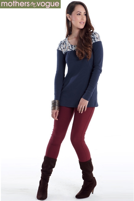 Туника для кормления Mothers en Vogue Contrast Snake