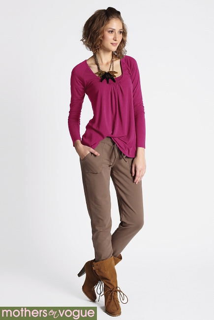 Топ Mothers en Vogue Joelle, вишневый