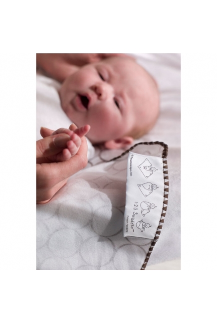 Пеленка детская тонкая SwaddleDesigns Маркизет PB Elephant/Chickies