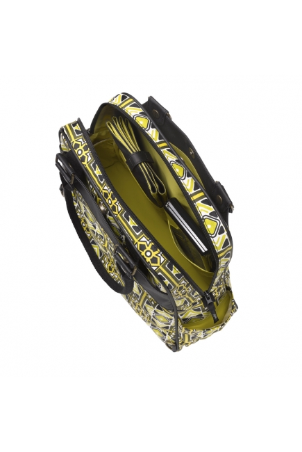 Petunia Sashay Satchel: Graphic Garden