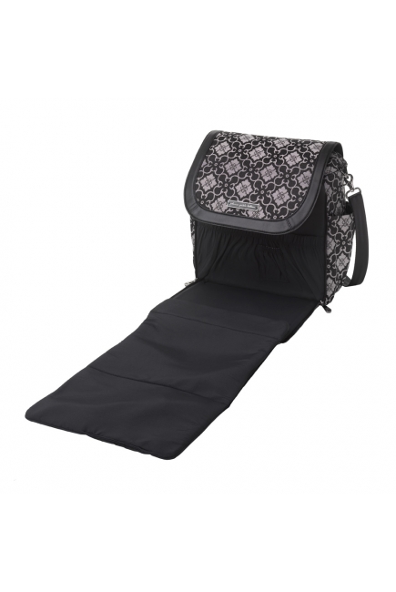 Сумка для мамы Petunia Boxy Backpack: Paris Noir