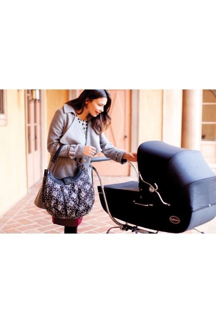 Сумка для коляски Petunia Hideaway Hobo: London Mist