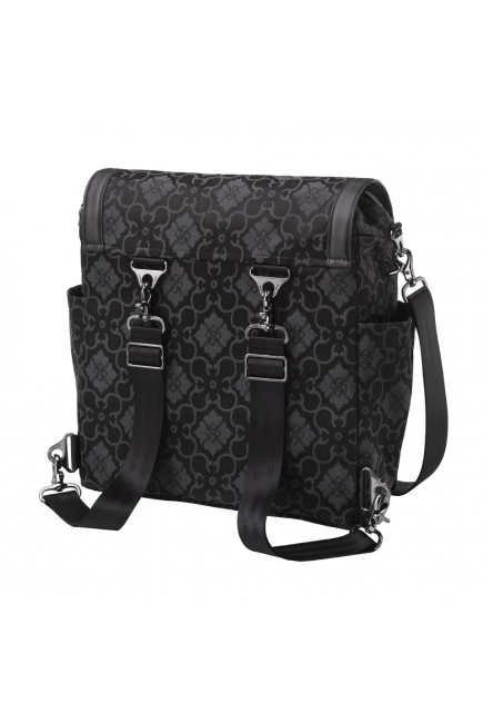 Сумка для мамы Petunia Boxy Backpack: Paris Noir