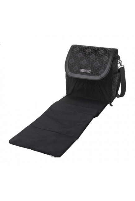 Сумка для мамы Petunia Boxy Backpack: Paris Noir