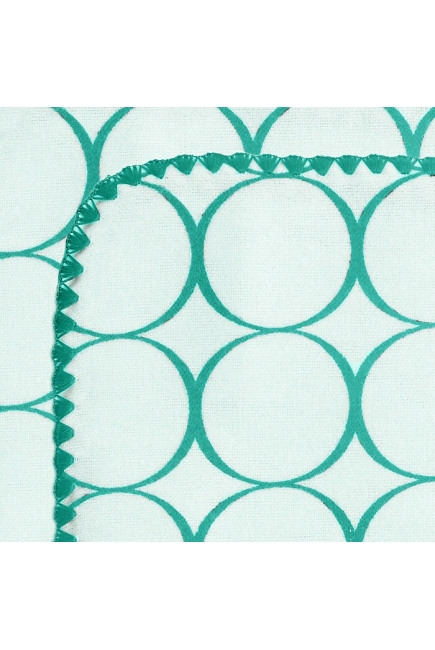 Фланелевая пеленка для новорожденного SwaddleDesigns кружки бирюза