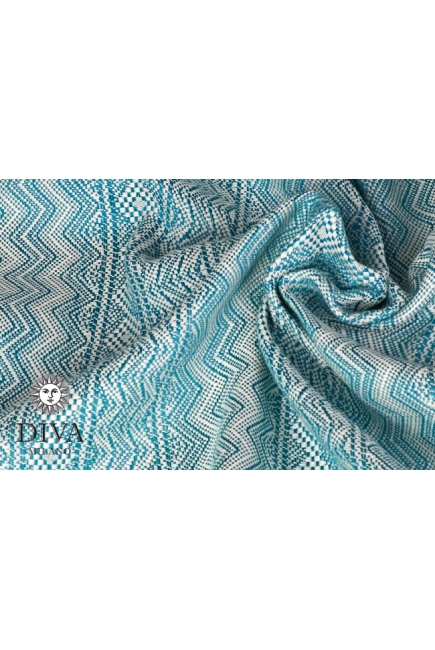 Слинг-шарф Diva Milano, Etna Mare со льном