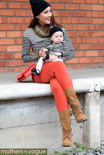 Туника для кормления Mothers en Vogue Ladder Stripe