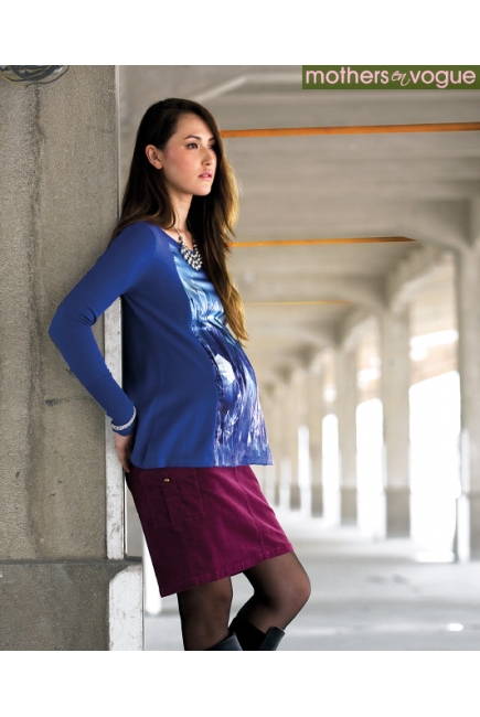 Топ для кормления Mothers en Vogue Silk Panel