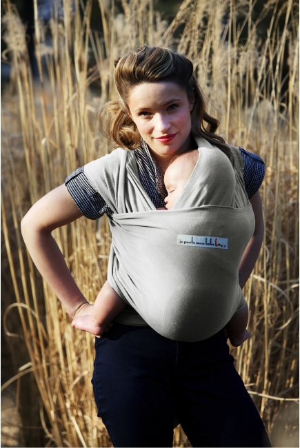 Слинг-шарф JPMBB трикотажный Basic, Perle