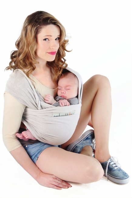 Слинг-шарф JPMBB трикотажный Basic, Perle