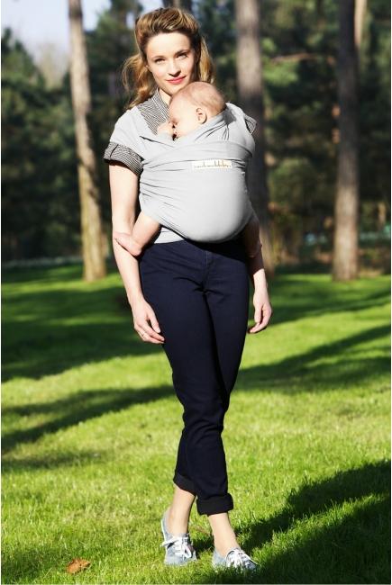 Слинг-шарф JPMBB трикотажный Basic, Perle