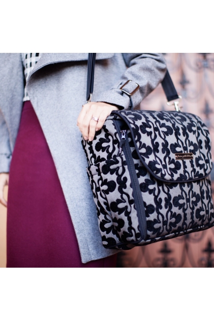 Сумка для коляски Petunia Boxy Backpack: Blackberry Sage